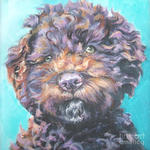 Draw Lagotto Romagnolo