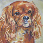 Drawn King Charles Spaniel