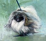 Drawn Pekingese 